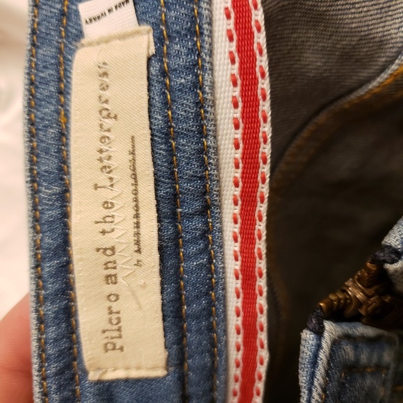 Anthropologie | Pilcro Mini Denim Double Zip Skirt - Picture 6 of 8